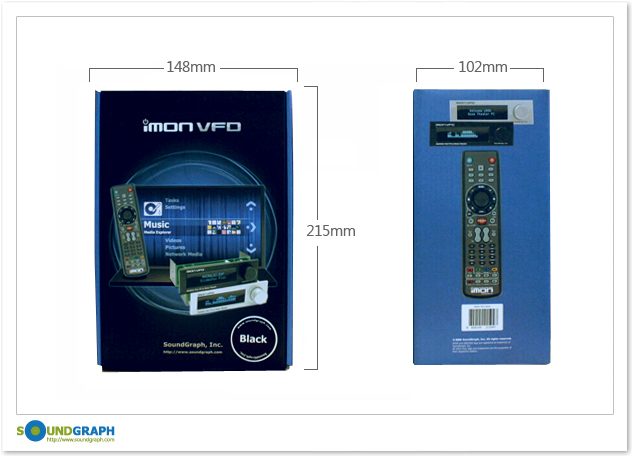 Soundgraph Imon VFD IR Receiver Remote Control Multimedia Solution ...